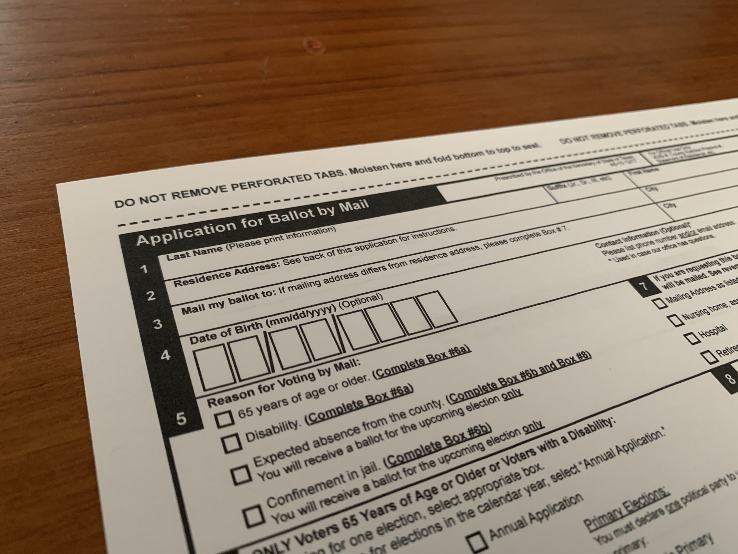Texas Vote-by-Mail ID Rules and SB 1 Litigation