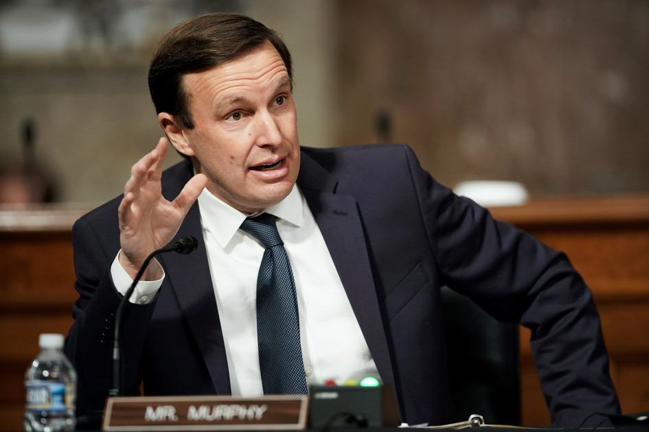 Connecticut Senator Chris Murphy speaking