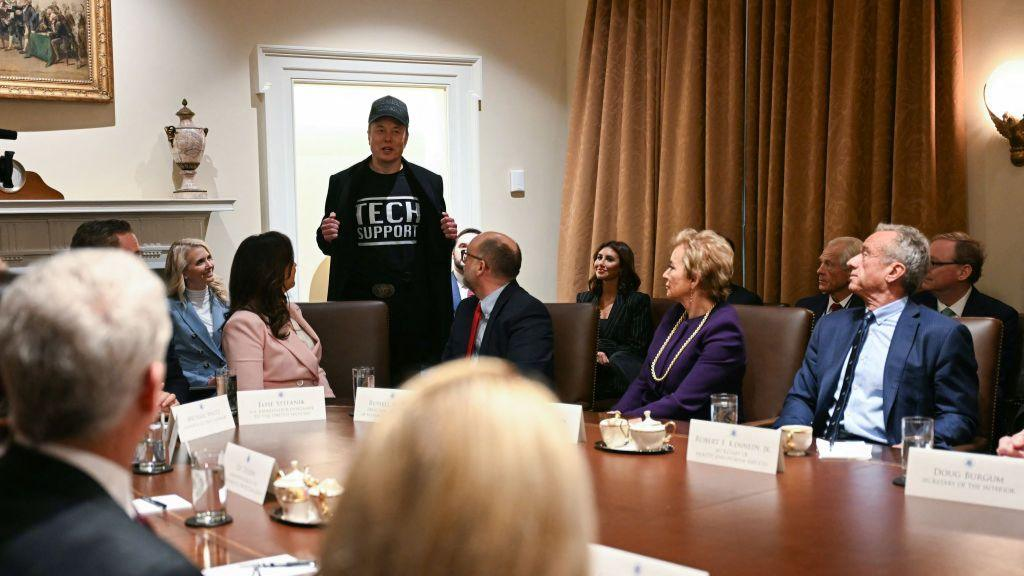 musk-addressing-trump-cabinet