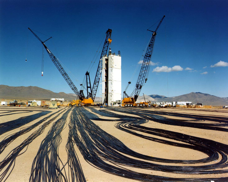 nuclear test preparation site