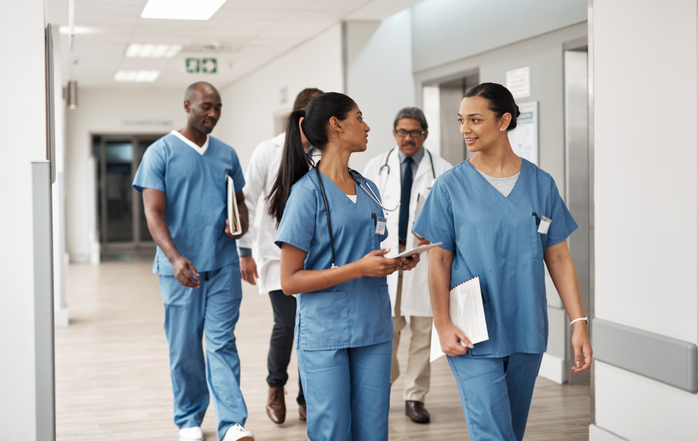 nurse or healthcare worker