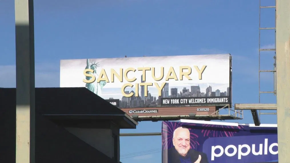 'sanctuary city' billboard reported in el paso