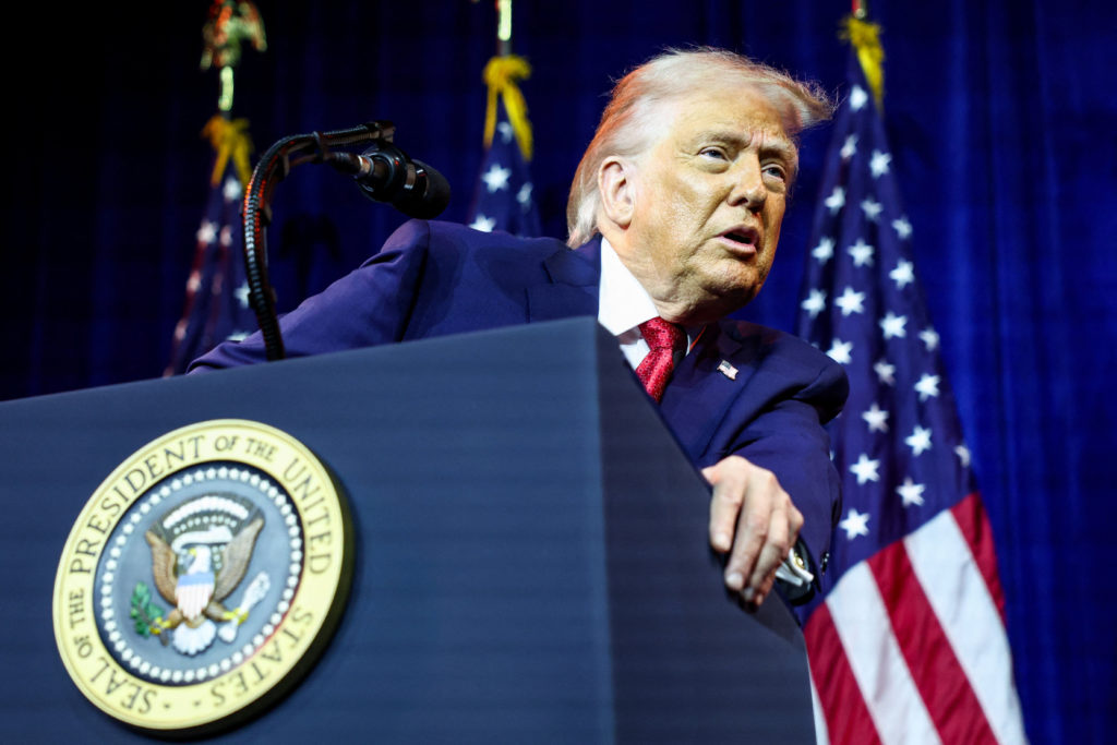 Trump speaks at House GOP retreat on election-year agenda
