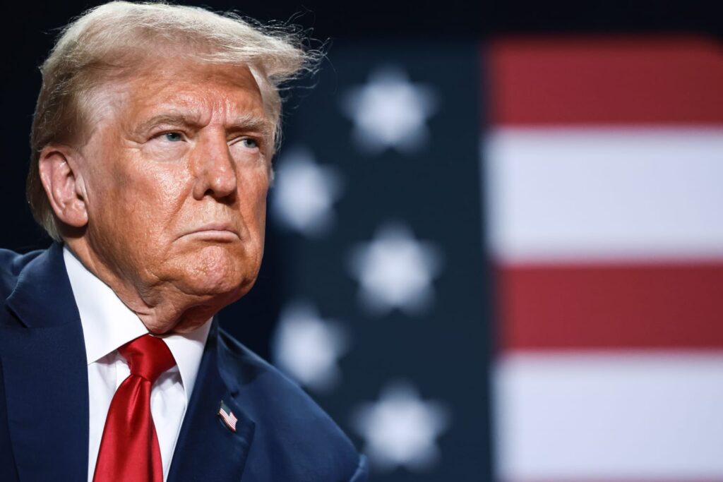 Donald Trump serious
