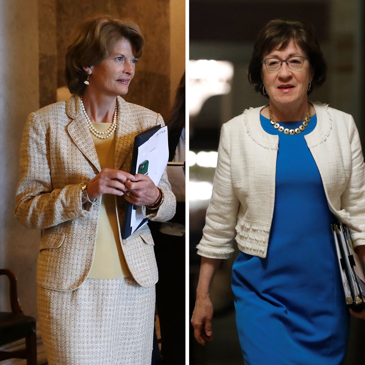 Senator Susan Collins and Senator Lisa Murkowski
