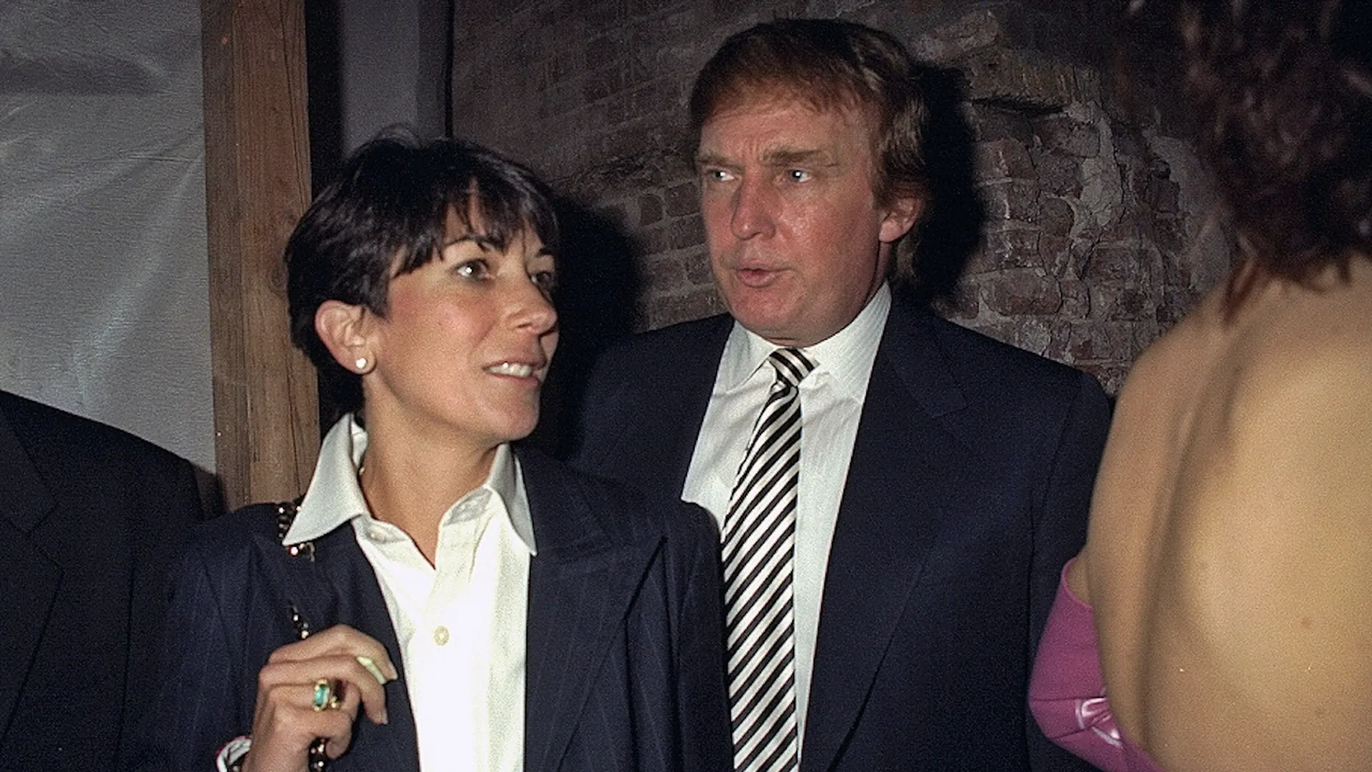 ghislaine maxwell and trump