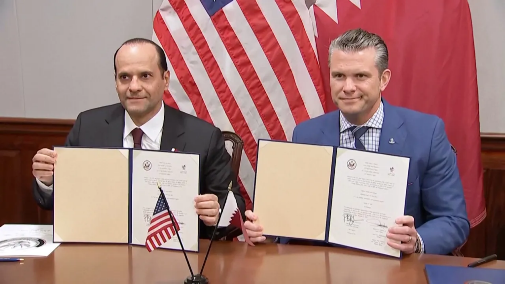 Sec. Pete Hegseth announces joint US-Qatari Air Force facility in Idaho