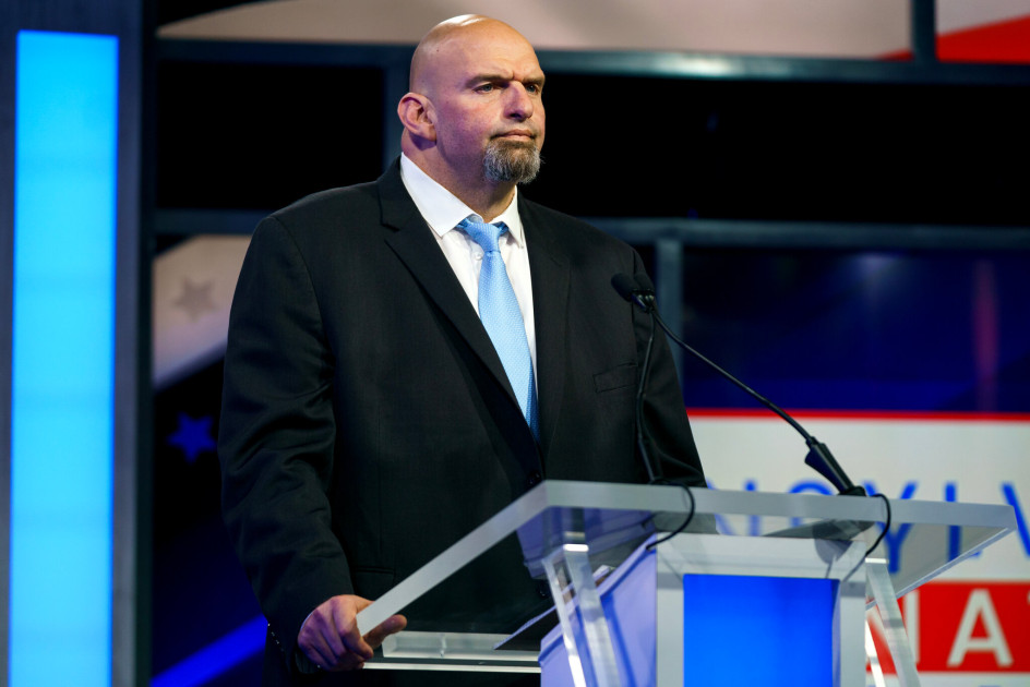 john fetterman debating
