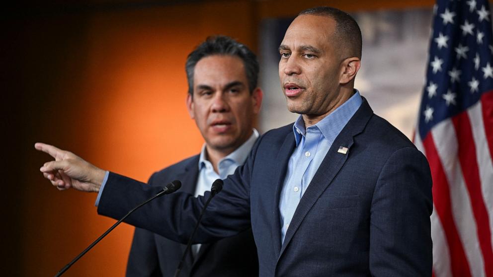 Hakeem Jeffries Democratic leadership press conference